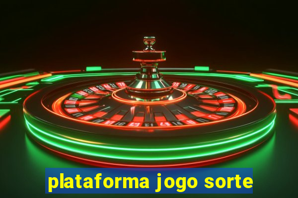 plataforma jogo sorte